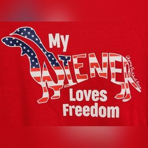 Freedom Dachshund Tshirt